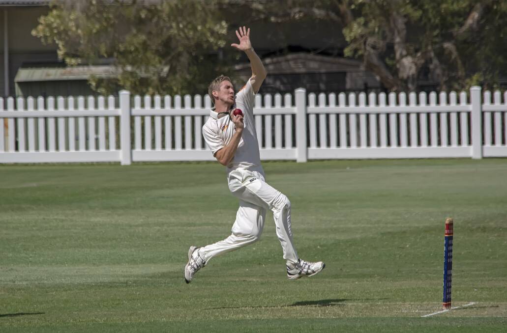 BOWLED OVER: Josh Arnold was one of First Grades' top wicket takers at the weekend. Picture: Doug O'Neil. 