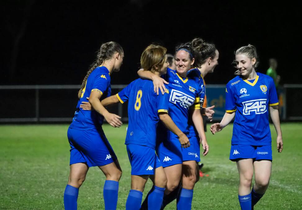 BIG WIN: The Capalaba womens team took the points in a win against Sunshine Coast at the weekend. 