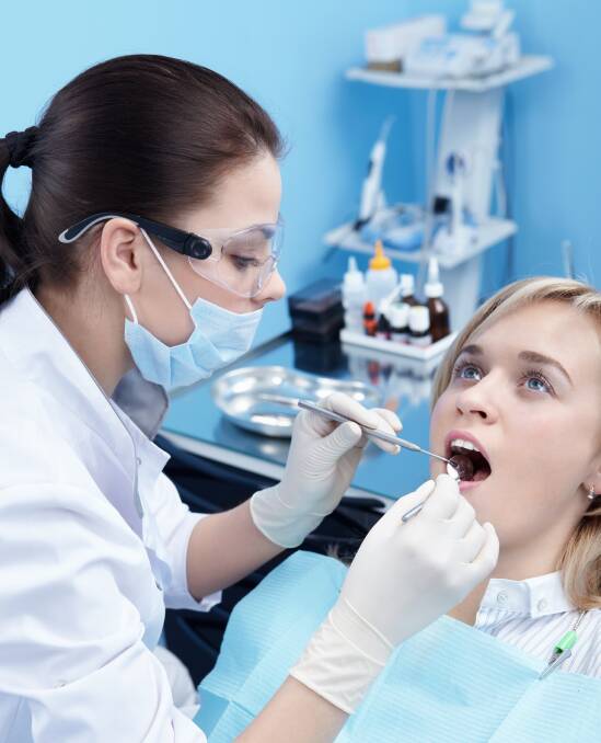 Checking up: Regular dentist check ups are important for maintaining good oral health. Photo: Shutterstock.