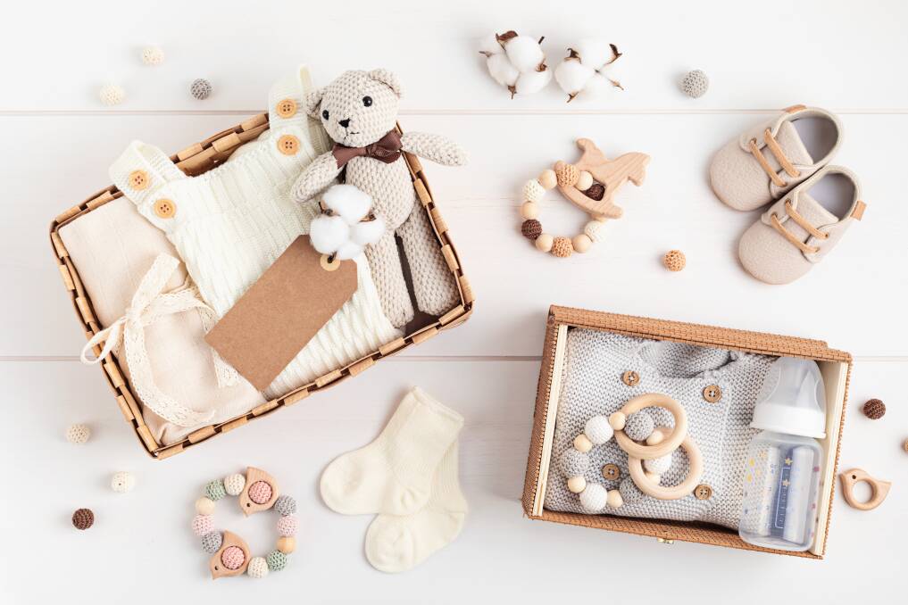 SWEET ADDITION: For someone so teeny, babies sure do have a huge array of things we can buy for them. Photo: Shutterstock
