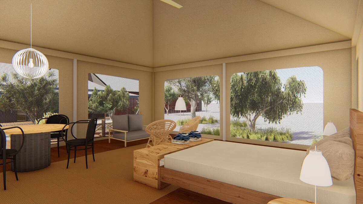 Kings Canyon Resort: a new glamping product.
