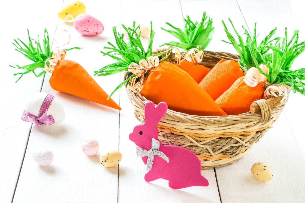 Carrot gift holders.
