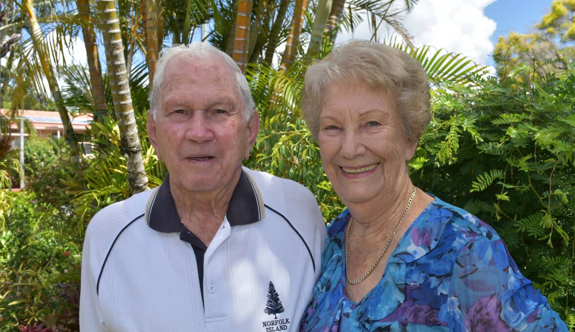 HAPPY COUPLE: Charles and Doreen Taylor, who celebrated their 60th anniversary on February 2, have shared their top tips for love. Photo: Hannah Baker