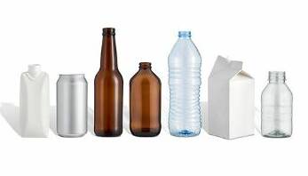 The types of drinks containers accepted. Photo: Containers for Change