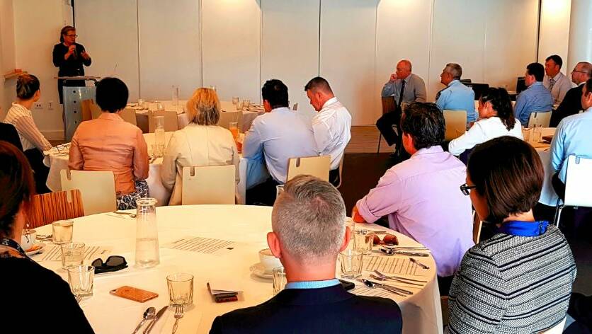 COMMUNITY NETWORK: The luncheon was hosted by bayside police. Photo: Queensland Police Service