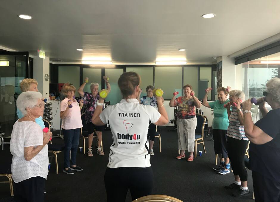 GET ACTIVE: STAR hosts exercise classes for seniors aged over 65. Photo: Supplied 
