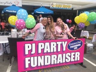 GOOD CAUSE: Crusty Edge Bakery and Cafe manager Nichola Burton said more than $3000 was raised for Night Ninjas by customers and staff who embraced the shop’s PJ Party on Saturday, June 30. Photo: Supplied