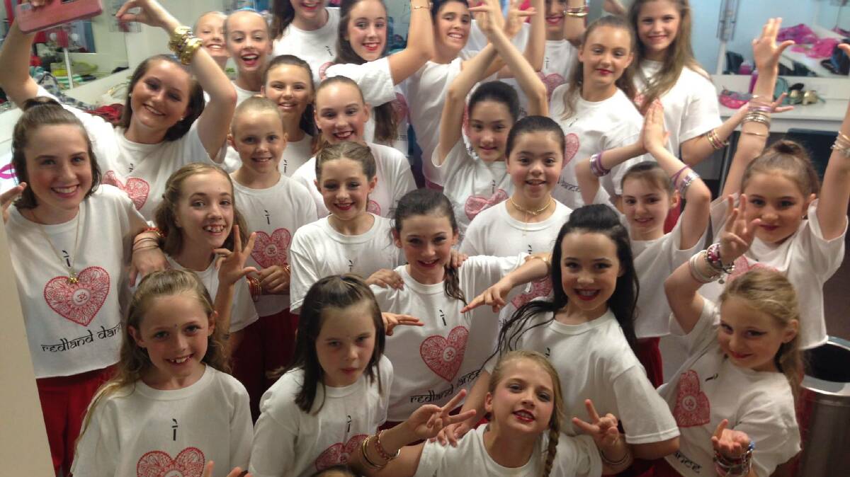 TINY DANCERS: Kids from the Redland Dance School will perform a flash mob dance on Saturday, November 26, at 6pm.