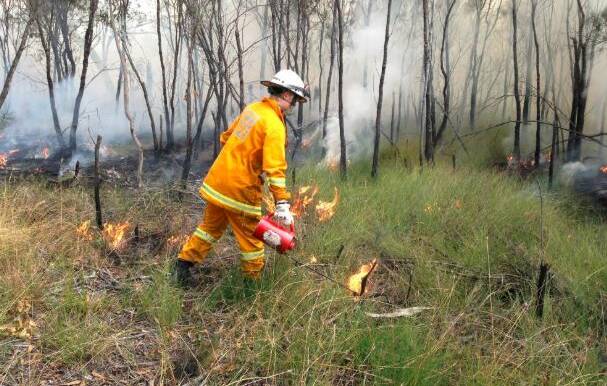 SMOKE ALERT: QYAC officers are helping Queensland Parks and Wildlife to conduct hazard burns across protected areas at Straddie. 