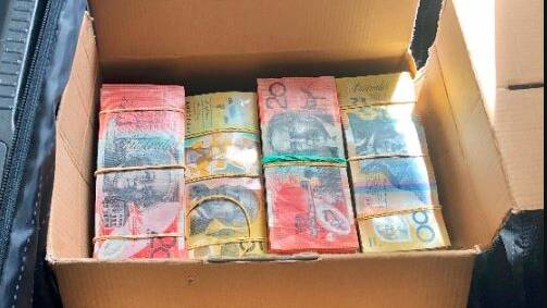 A total of 39 kilograms of cannabis, amphetamine and performance enhancing drugs, with a street value of more than $284,000, and $184,000 in cash were seized by police during the 12-month operation. Photo: Queensland Police Service
