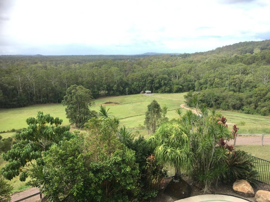 The Wallaces have begun scoping out the Sunshine Coast hinterland for a retreat location. Photo: Supplied