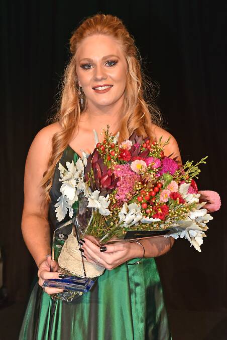 GOLDEN GIRL: Runner-up and most innovative Summer Surf Girl entrant, Chloe McGrath. Photo: Surf Life Saving Queensland