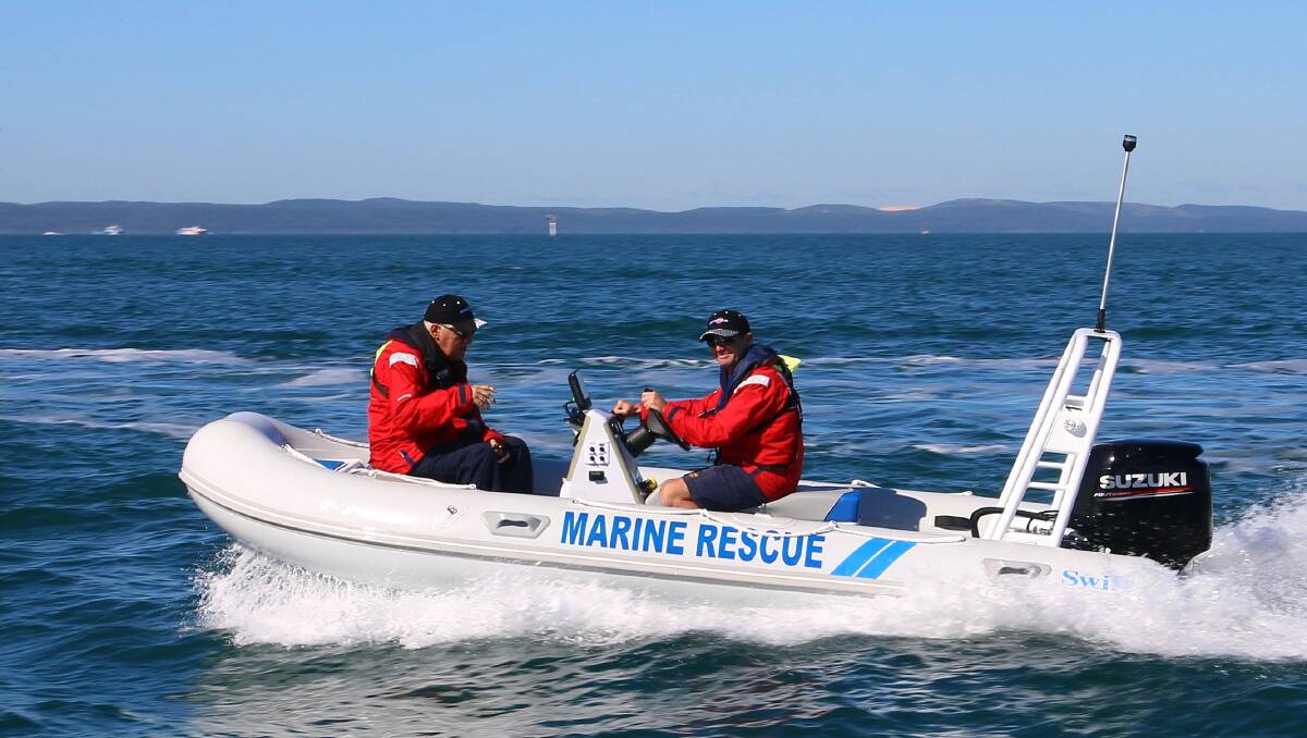 The 4.5 metre rigid inflatable replaces a tinnie, which was decommissioned two years ago. Photo: Supplied