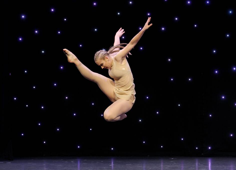 BRIGHT SPARK: Corie Janssen is leaping towards a shining career in dance. Photo: Supplied