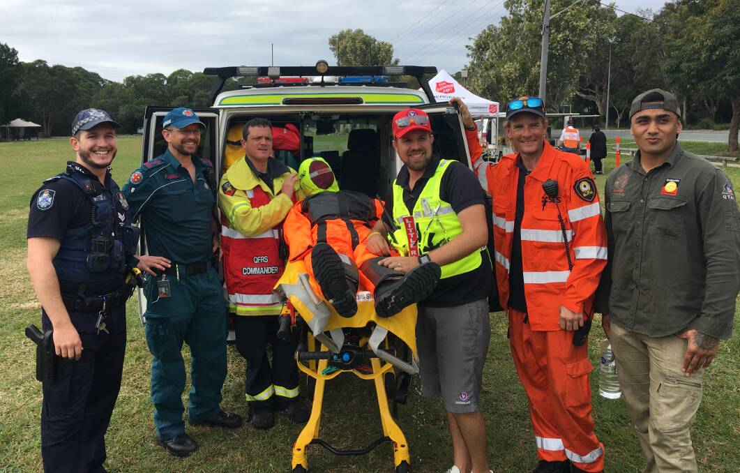 Emergency services were tasked with finding two stranded hang-gliders in the vicinity of Home Beach on Saturday, June 30.