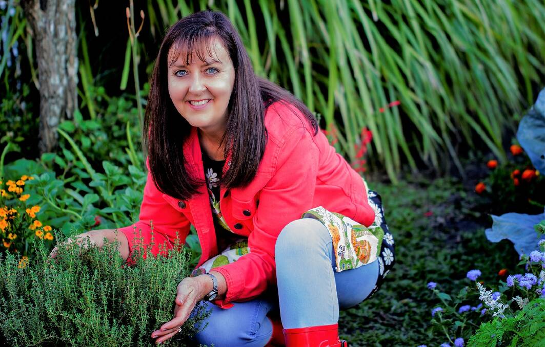 ORGANIC GROWER: Anne Gibson, The Micro Gardener, swears by planting and harvesting according to the moon calendar. Photo: Supplied