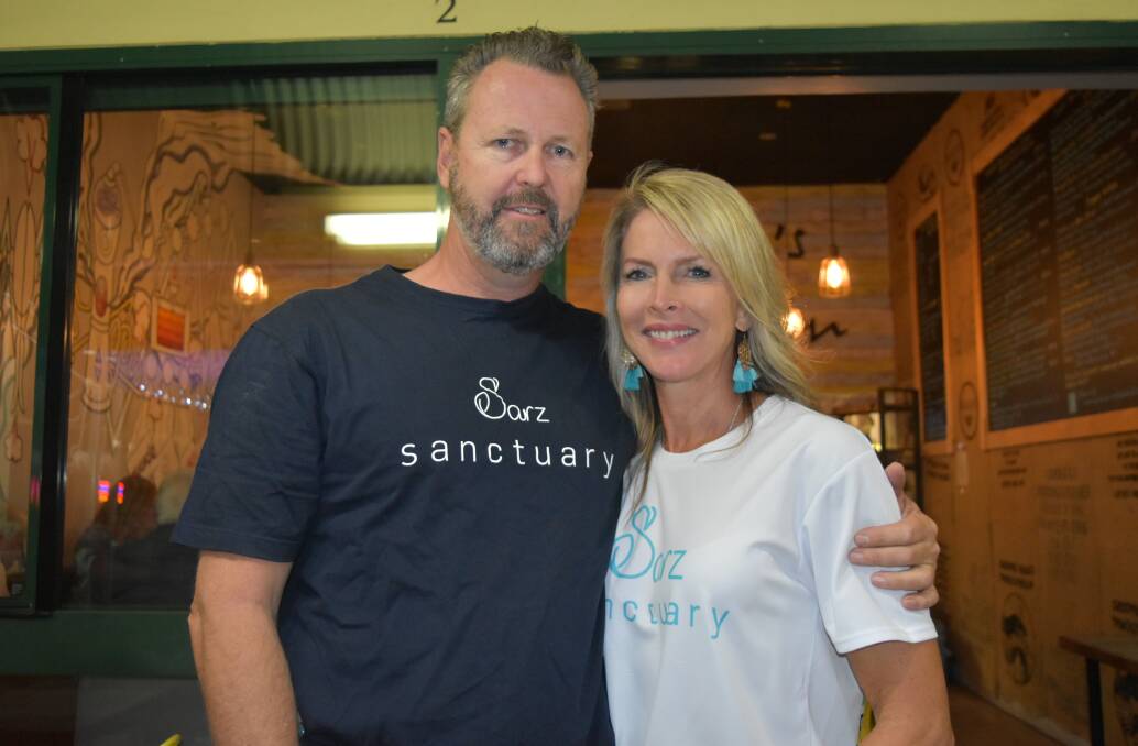 SARA'S LEGACY: Mark and Julie Wallace have set up charity Sarz Sanctuary to raise funds for traumatic grief healing centres. Photo: Hannah Baker