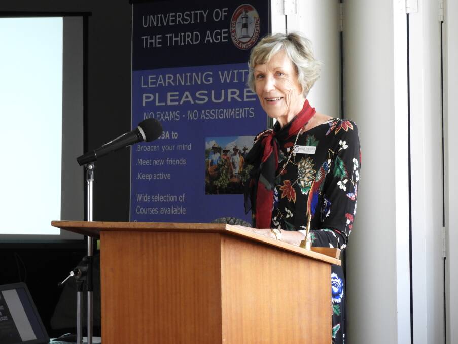 HIGHER LEARNING: Julie Porteous served as Redlands U3A president for eight years. Photo: Supplied
