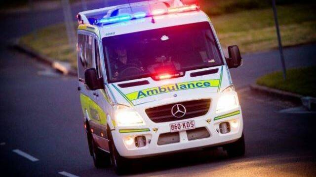 CRASH: A Queensland Police Service spokesperson said the vehicle had veered left and hit guttering before the crash.