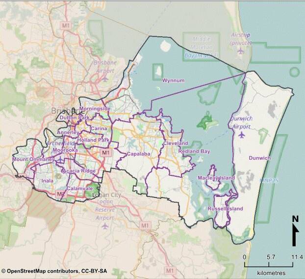 The crime data has been released by the Queensland Government Statistician's Office. Pictured is South Brisbane policing district. Photo: Queensland Police Service / police.qld.gov.au