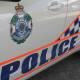 A 23-year-old Birkdale man has been charged with multiple offences after allegedly ramming a police car at Capalaba. 