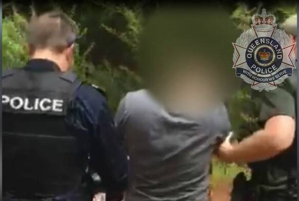 ARRESTS: Nine people have been arrested by police following investigations into an alleged gang-related disturbance at a Loganholme shopping centre car park. Pictured is one of the people arrested. Photo: Queensland Police Service