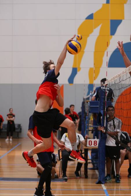 WINNERS: The under 15 boys' team were victorious at the Australian Volleyball Schools Cup. Photo: Supplied