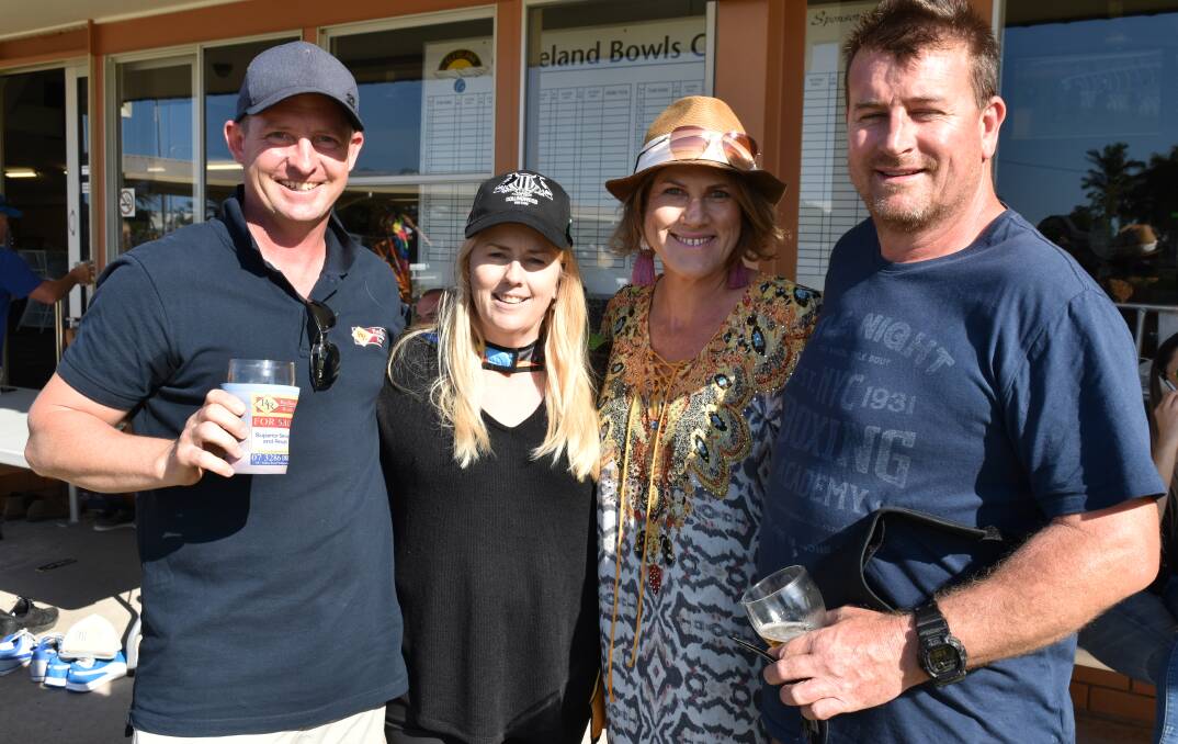 BIG SUPPORTERS: Redland Realty's Wayne Hartley, Subzero Projects' Mel Sherrin, Smartline Cleveland owner Karen Le Comte and REA Taylah'd Homes' Brent Upston.