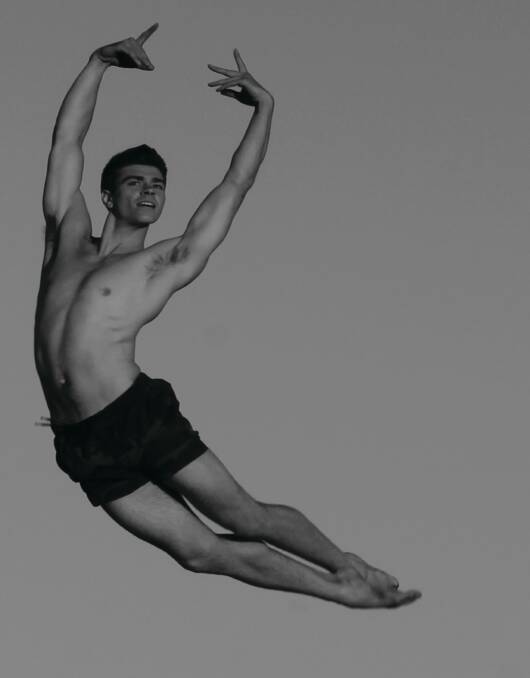 DANCER: Jake Mangakahia has been nominated as Telstra's Ballet Dancer of the Year.  The public is invited to vote.