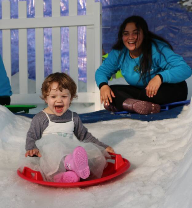 SNOW: Head for some snow fun at South Bank this Christmas.