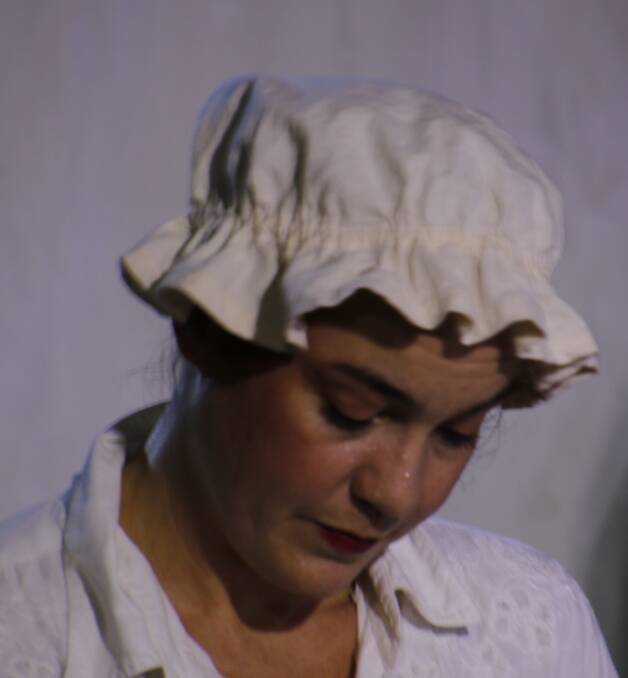 BONNET: Mary Veitch plays Eliza Davis in A Bonnet for Eliza, being performed at the Redland Museum on May 17 and 19 as part of its Heritage Week celebrations.