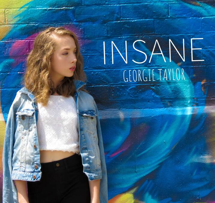 INSANE: Georgie Taylor will perform her debut single Insane at the Tamworth Country Music festival on January 24.