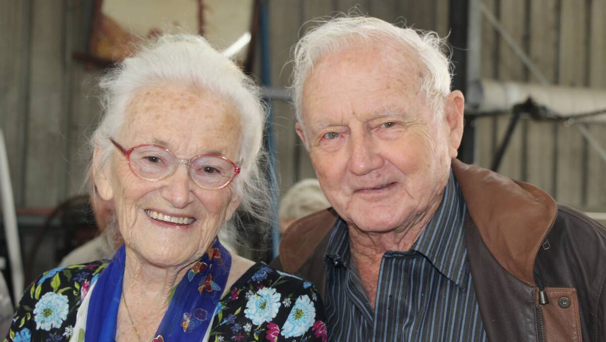 70: Don and May Venn of Redland Bay celebrate 70 years of marriage.