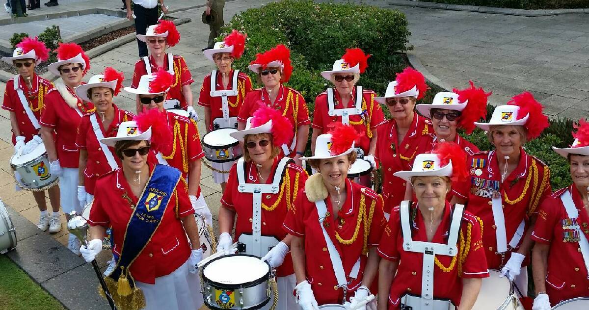 ON PARADE: The Redland Ladies Drum Corps is celebrating 30 years this year and is seeking new membership for its anniversary.