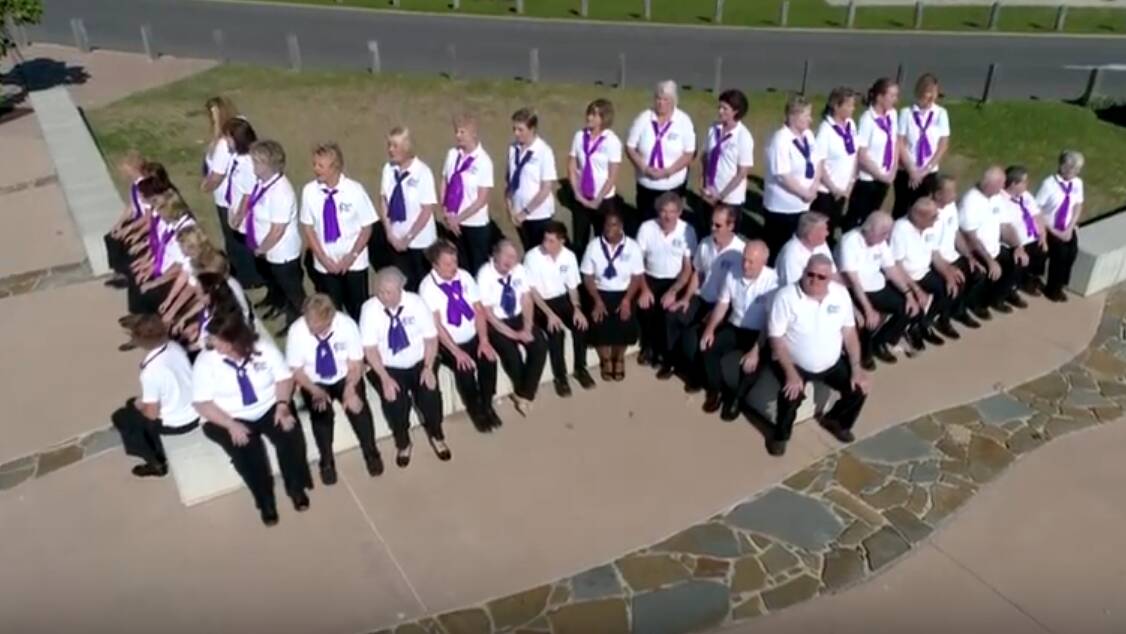 VIDEO: Anita Taylor and the Redland City choir has created an original music video.