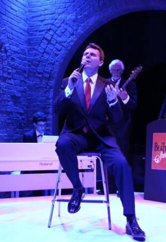 SWING: Craig Martin during a recent Beatles Swing show.  He will perform at Cleveland on April 17.