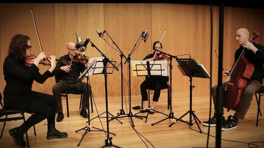 QUARTET: The Black Square Quartet play selected and new works at the Redland Museum on April 23.