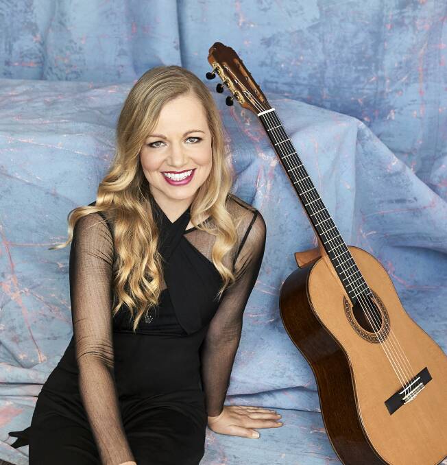 GUITARIST: Karin Schaupp will play with the Orava Quartet at RPAC on August 6. Photo: Cybele Malinowski.