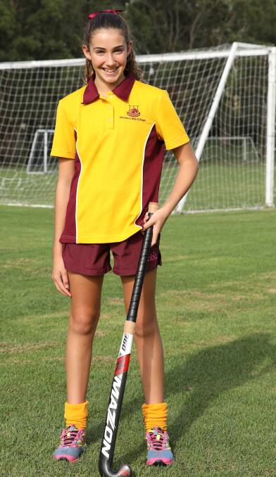 HOCKEY: Hockey star Charli Woosnam gained an award for her prowess on the hockey field at various levels of play.