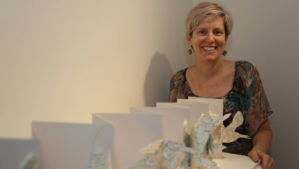PAPER: Sandra Pearce will give a floor talk at the Redland Art Gallery on January 19.