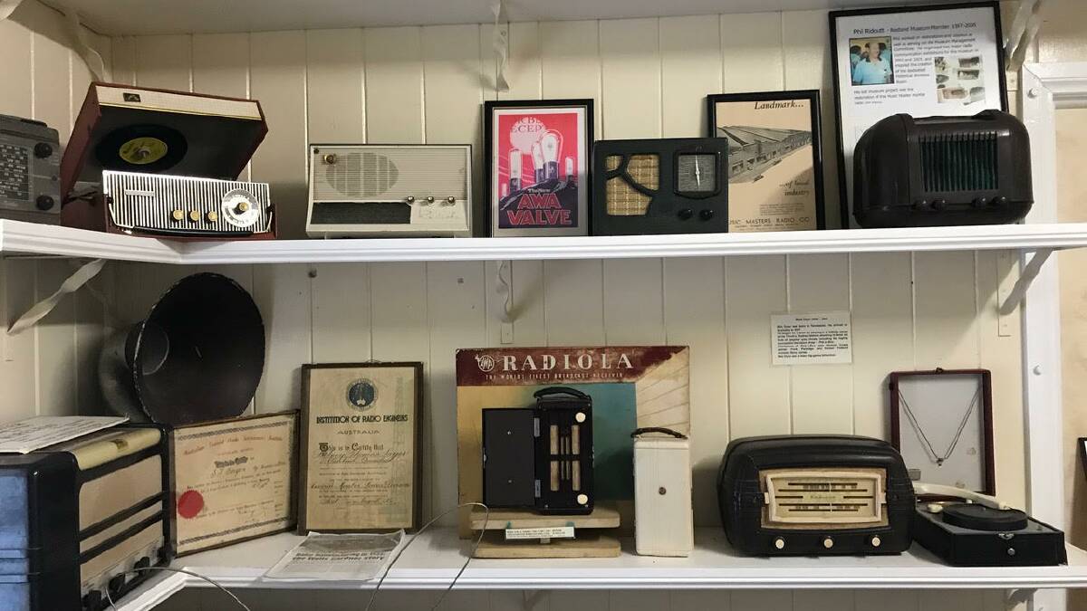 Radios are a popular exhibit at the Redland Museum.