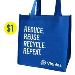REUSE: This bag clearly advertises its intended useage.