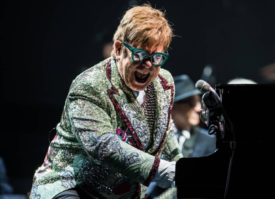 SIRROMET: Tickets go on sale for Elton John in concert at Mount Cotton on February 15. Photo: Ben Gibson in Atlanta