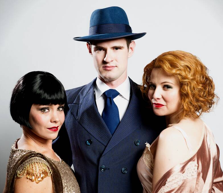 CHICAGO: Joanna Nash plays Velma Kelly, Joshua Moore plays Billy Flynn and Heidi Enchelmaier is Roxie Hart in Chicago, being performed next by Savoyards. Photo: Christopher Thomas