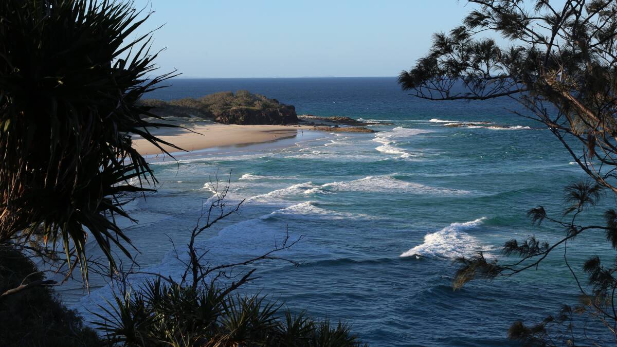 SCENIC: Scenic but deceptive. Frenchman's beach at North Stradbroke Island has a permanent current that makes surfing there extremely dangerous.