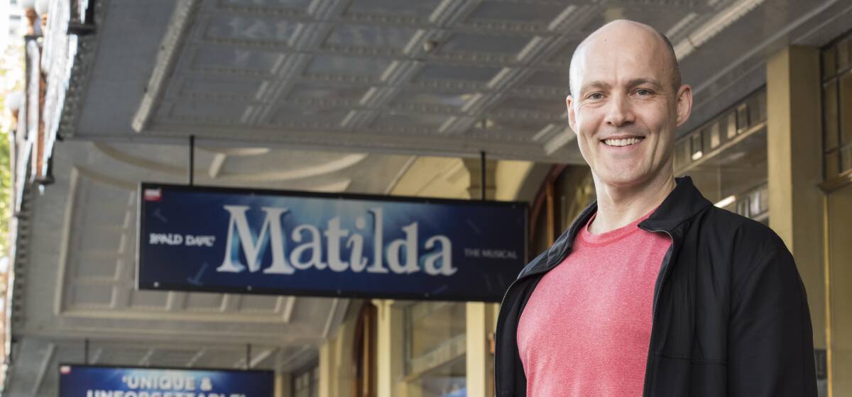 MATILDA: John Clarke of Redland Dance is choreographer to Matilda, at  QPAC until February 12.  Photo: James Morgan.