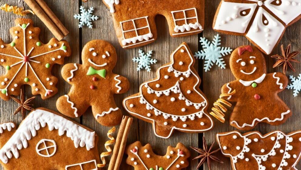 Christmas gingerbread. Picture: Supplied