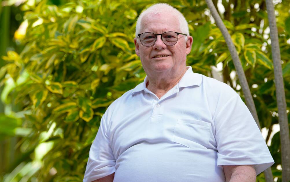 Surgical fatigue: Kidney transplant recipient John was able to have his non-melanoma cancers treated using the latest in radiation therapy. Picture: Supplied