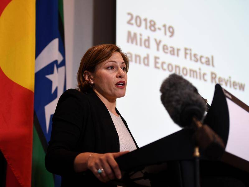 QLD Treasurer Jackie Trad says the state will have a $524 million operating surplus in 2018-19.