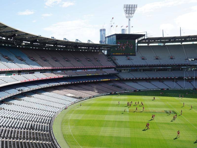Hawthorn beat Brisbane at the MCG before the AFL announced a suspension of competition until June.